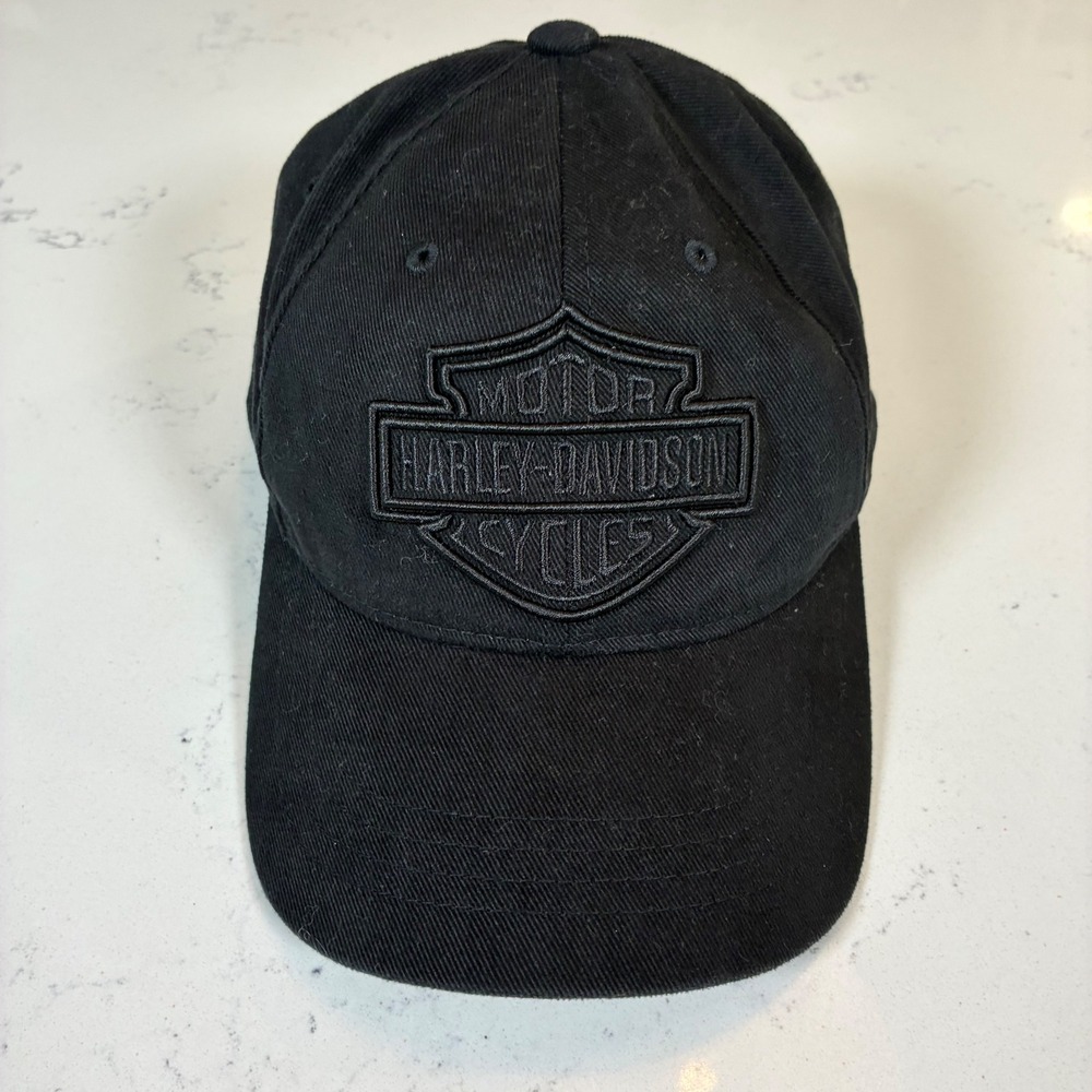 Harley-Davidson Baseball Cap Bar & Shield Logo Embroidered Hat Biker Motorcycle